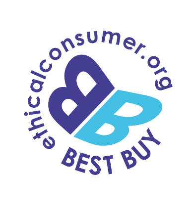 Proud to be recognised with the Ethical Best Buy label