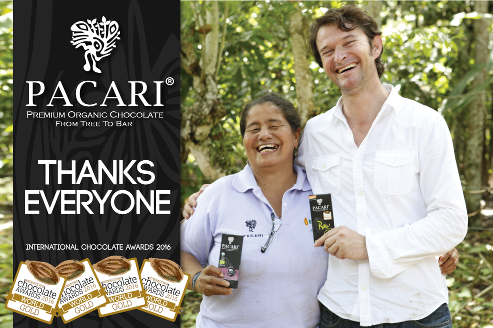 Win £50 Pacari Chocolate Voucher!