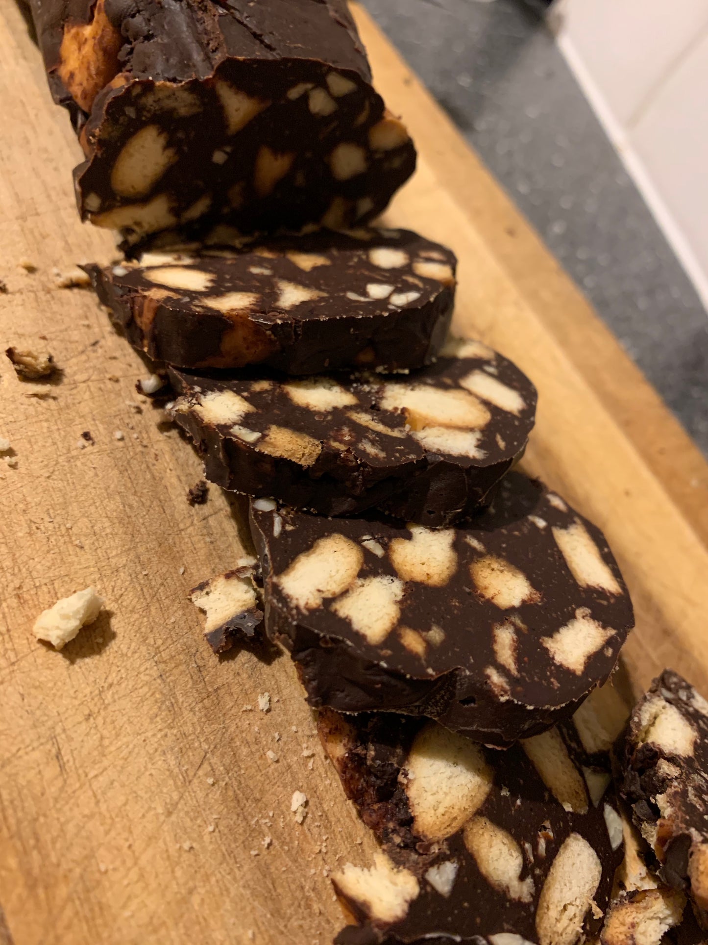 Vegan Pacari Chocolate Salami Recipe ; A Salami Done Right!