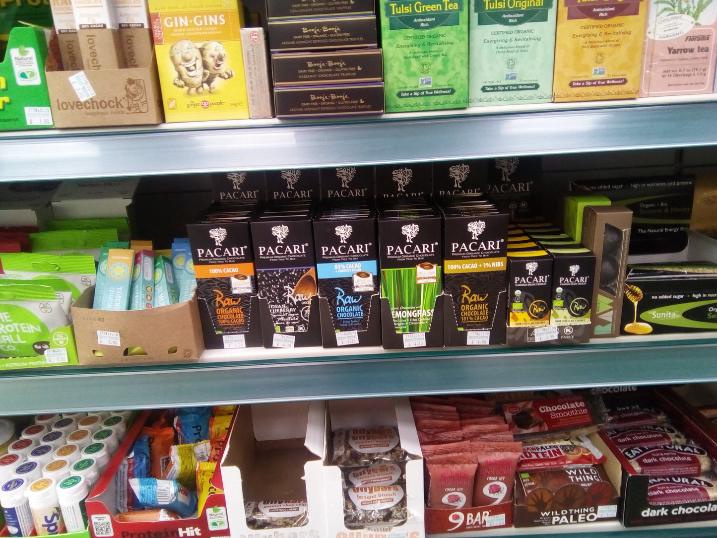 Pacari Chocolate at Natural Balance Glasgow