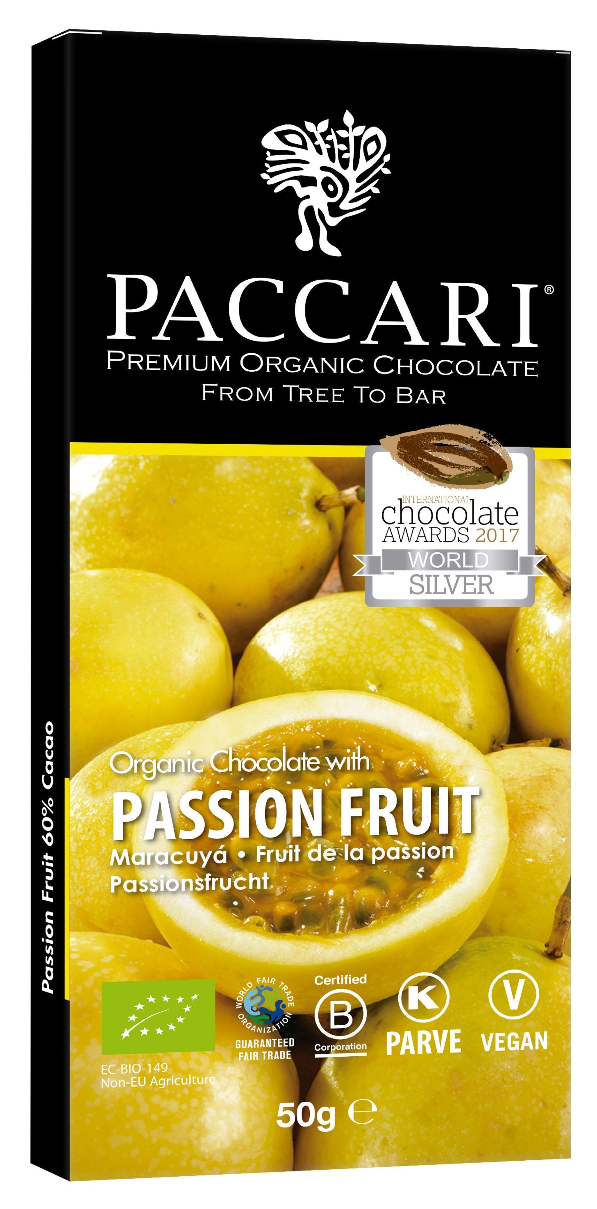 Organic Dark Chocolate | World Flavours | Pacari Chocolates UK ...