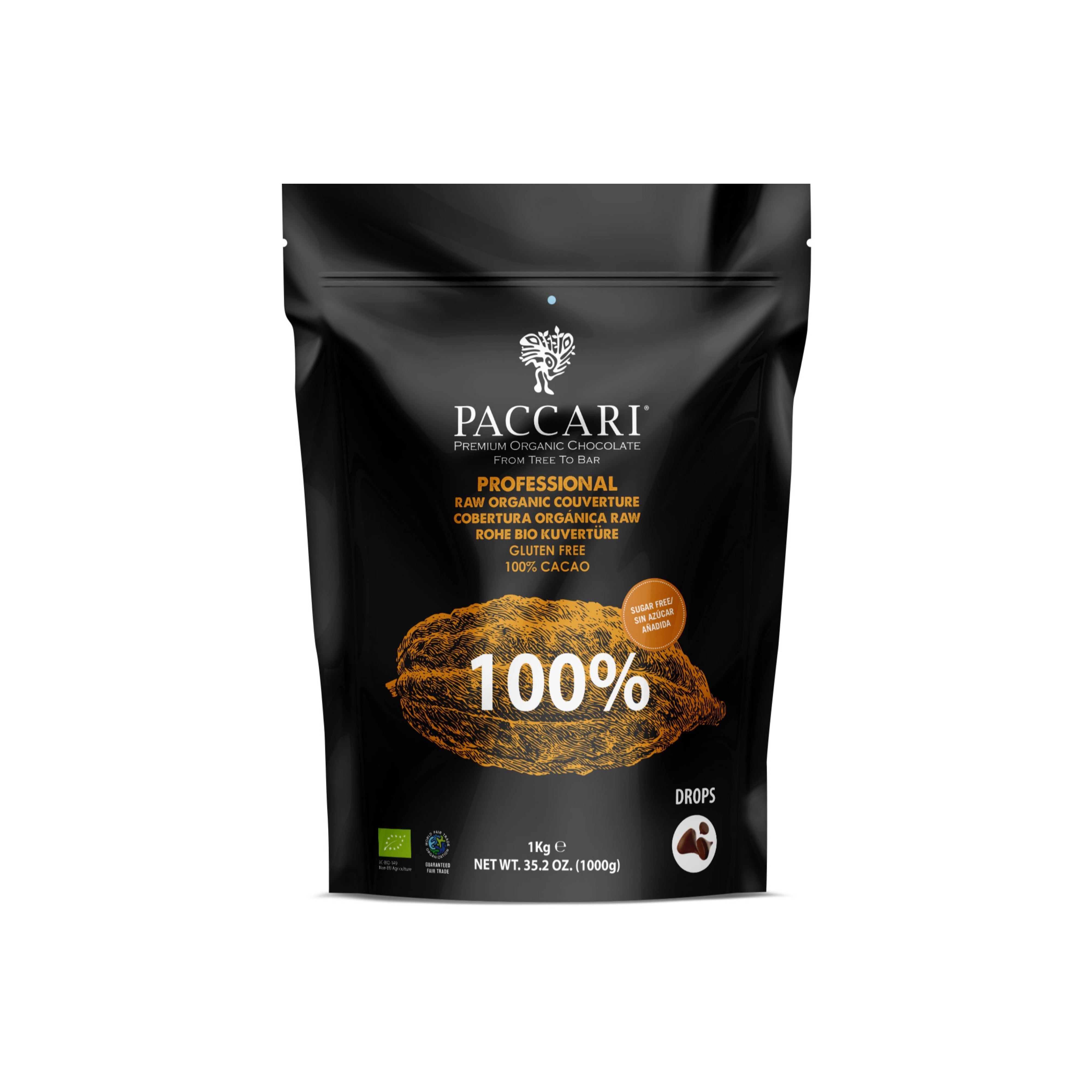 Raw Biodynamic Dark Chocolate | Couverture, Pieces, Chips | Pacari